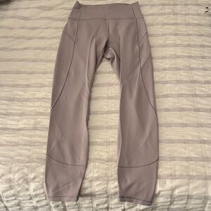 Lavender High-Waisted Leggings
